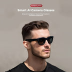 AI Smart Glasses with 8MP HD Camera & Bluetooth Audio