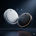 New Model for Android, Google Find Hub / for Apple, Find My Device Smart Locator Anti-Loss Tracker, Mini Ultra-Thin Portable, Suitable for Luggage, Keys, Wallets, etc