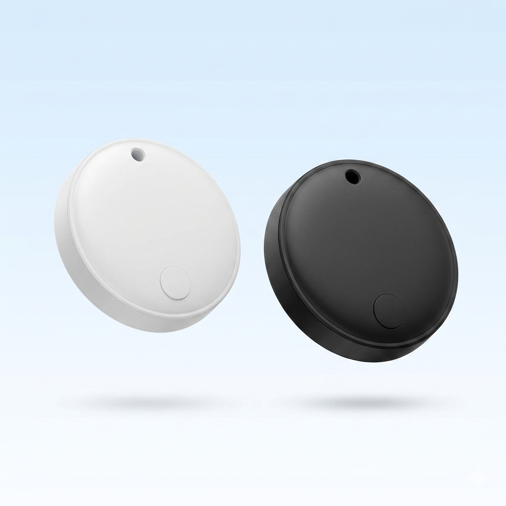 New Model for Android, Google Find Hub / for Apple, Find My Device Smart Locator Anti-Loss Tracker, Mini Ultra-Thin Portable, Suitable for Luggage, Keys, Wallets, etc