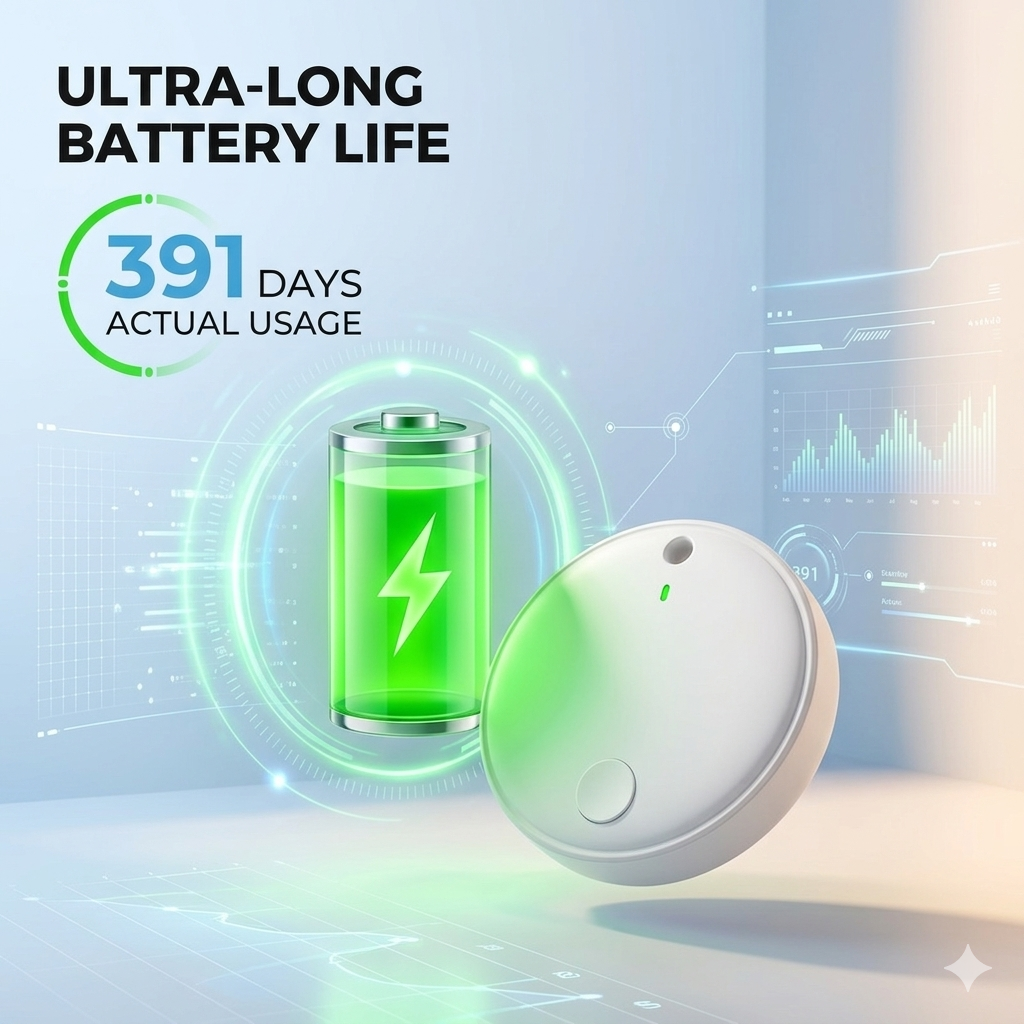 New Model for Android, Google Find Hub / for Apple, Find My Device Smart Locator Anti-Loss Tracker, Mini Ultra-Thin Portable, Suitable for Luggage, Keys, Wallets, etc