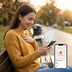 New Model for Android, Google Find Hub / for Apple, Find My Device Smart Locator Anti-Loss Tracker, Mini Ultra-Thin Portable, Suitable for Luggage, Keys, Wallets, etc