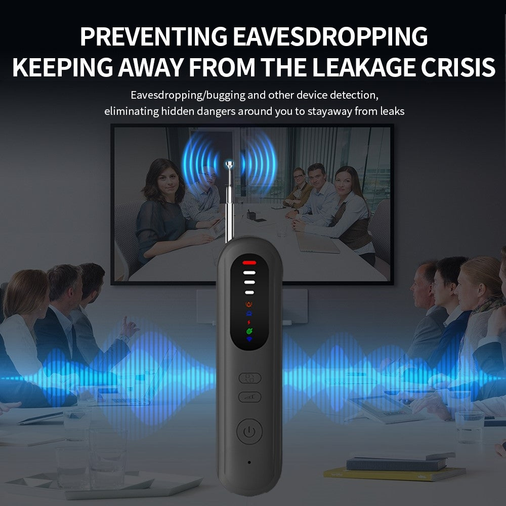 Hidden Camera Detector IR Wireless Scanner for Hotels Anti Spy Device Multifunctional Detector GPS WiFi Finder