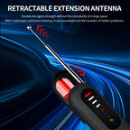 Hidden Camera Detector IR Wireless Scanner for Hotels Anti Spy Device Multifunctional Detector GPS WiFi Finder