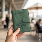 1pc RFID Passport Holder, Thin Passport Wallet, Surface, Multi-Purpose Wallet, Travel Passport Holder, Cute Card Holder