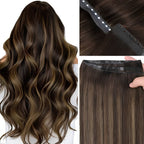 Premium 100% Human Hair Extensions – Soft, Silky & Natural Looking | Multiple Textures Available